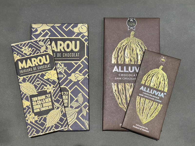 ベトナムのお土産におすすめのチョコレート「MAROU」と「ALLUVIA」
