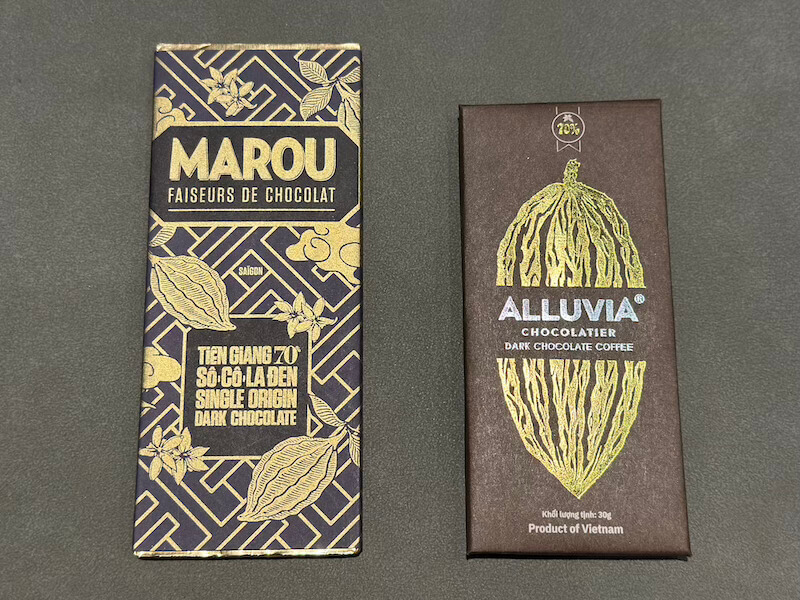 ベトナムのお土産におすすめのチョコレート「MAROU」と「ALLUVIA」
