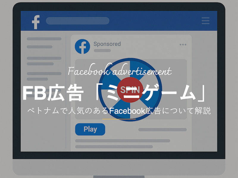 facebook広告の１つ「ミニゲーム」