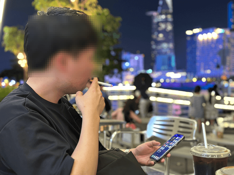 親友の3度目のホーチミン観光｜これを機に喫煙やめちまえ!