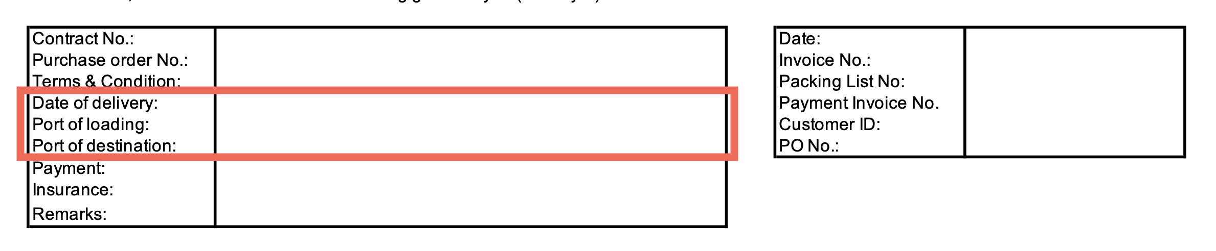ベトナムから日本へ輸出する際の必要書類一覧_売約定確認書_Sales Confirmation_4-2-4.納期Delivery-Time